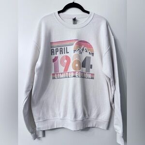 April 1984 Limited Edition Sweatshirt - Sz Lg